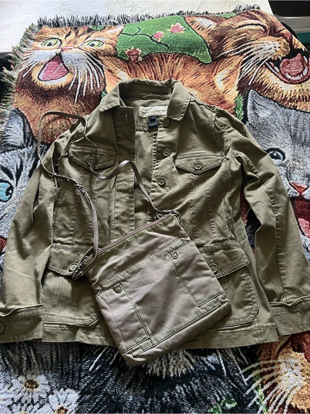 Marc Jacob’s Olive Green Utility Jacket - Casual Field Style